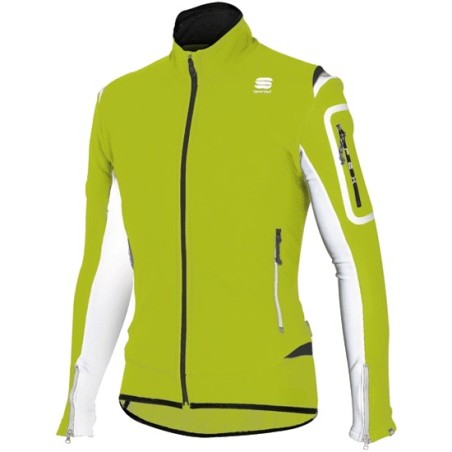 Sportful APEX Flow WS STRETCH JACKET lima grønn